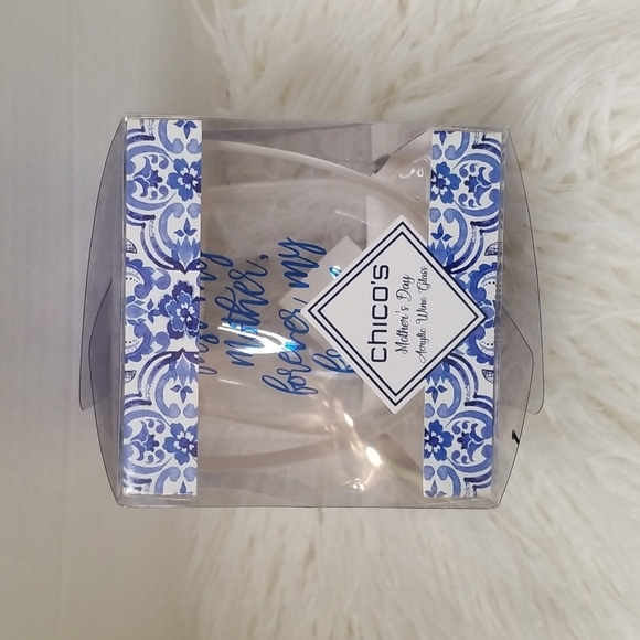 Chico's Stemless Acrylic Wine Glass Tumbler For Mother - Picture 6 of 9